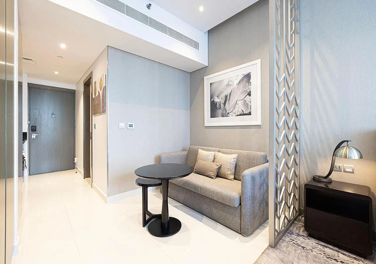 Lux Studio In Downtown - Damac Maison Prive - Near Burj Khalifa Dubai 0*,